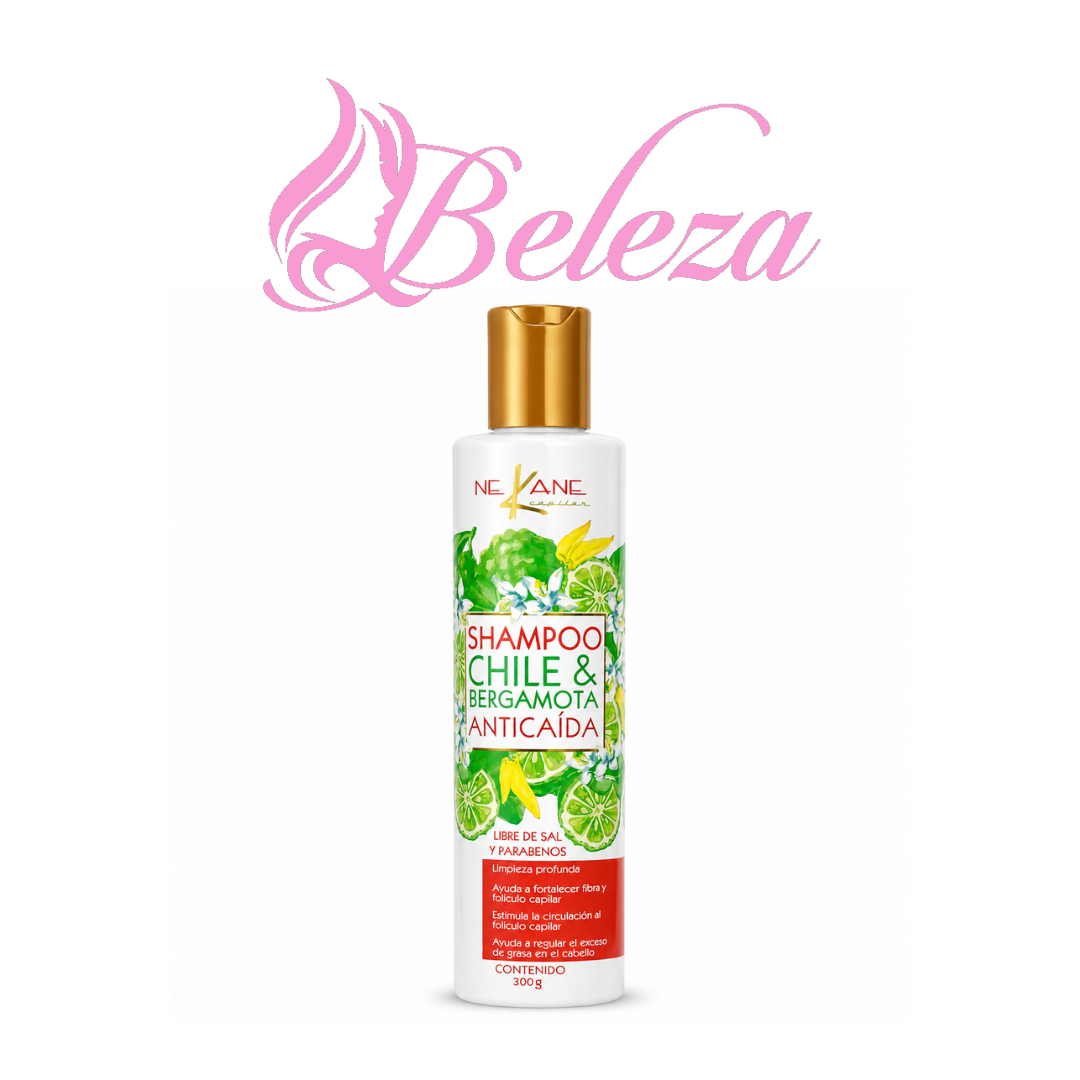 Shampoo Chile y Bergamota Nekane